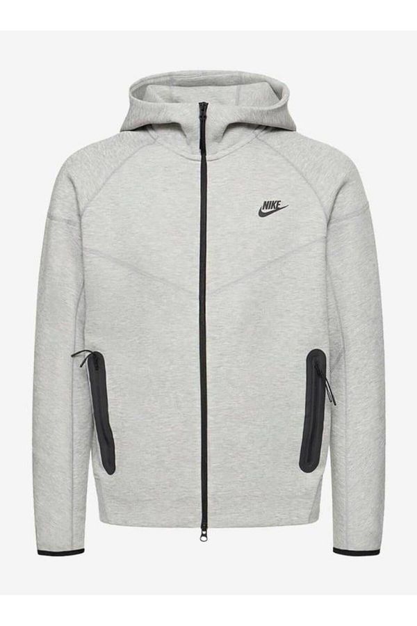 Nike light gray hoodie hot sale