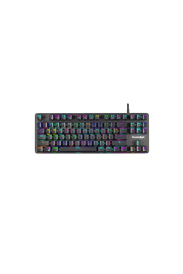 Cosmic Byte-CB-GK-18 Firefly Per-Key RGB TKL Mechanical Keyboard , Macros, Software (Black) 1