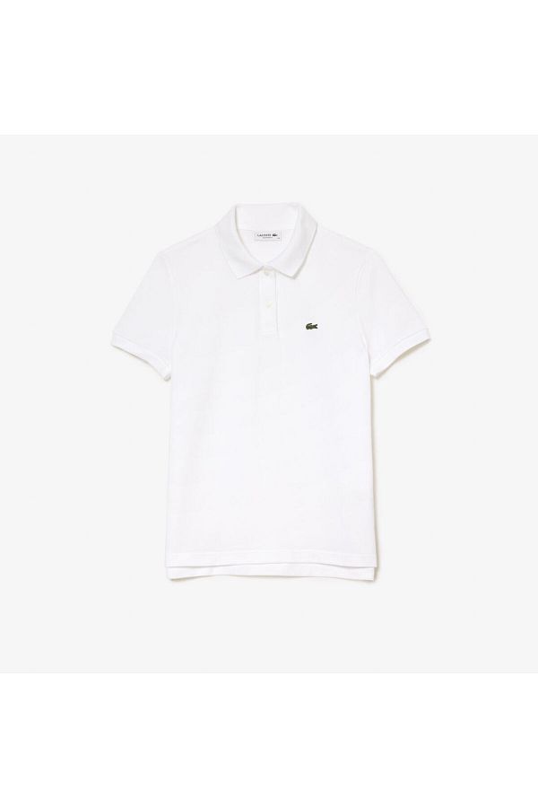 Tシャツ・カットソー LACOSTE Woman Polo Shirt White PF7839 001 Lacoste Women's White Shirt PF7839-00-001- Trendyol
