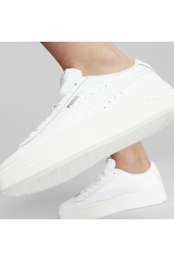 Puma Vikky Stacked L Women s White Sports Shoes36914302 Trendyol