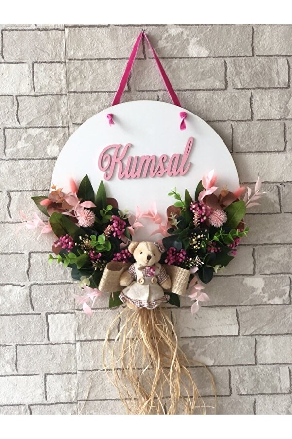 Moshi Design Bebek Kapı Süsü Yazılı Duvar Süsü