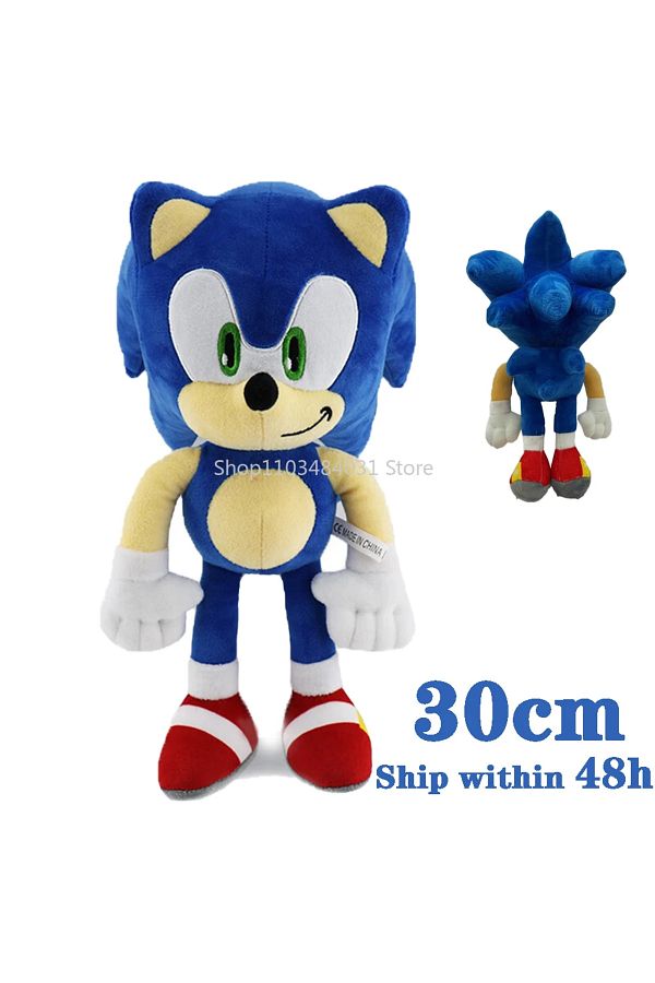 Choice New 30CM Super Sonic Plush Toys The Hedgehog Amy Rose Knuckles Tails Cute Cartoon Soft Stuffed Do. Trendyol