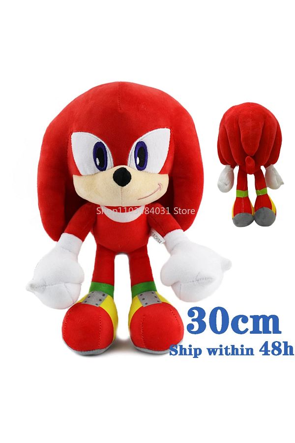 Choice New 30CM Super Sonic Plush Toys The Hedgehog Amy Rose Knuckles Tails Cute Cartoon Soft Stuffed Do. Trendyol