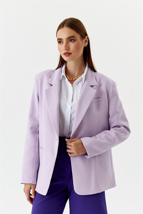 Lilac womens blazer online