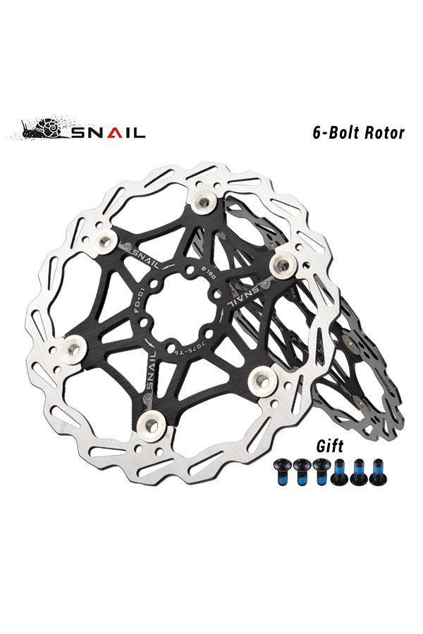 GOLDIX SNAIL Bicycle Floating Rotor 160 180 203mm 6 Bolt Disc Rotor Mountain Bike Brake Pads Floating Di. Trendyol
