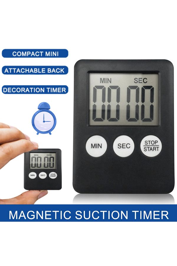 Choice-Digital Electronic Kitchen Timer Multi-Function Electronic Timer Stopwatch LCD Display for Sports... 1