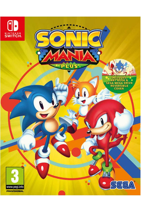 SEGA-Sonic Mania Plus Switch (PAL) 1