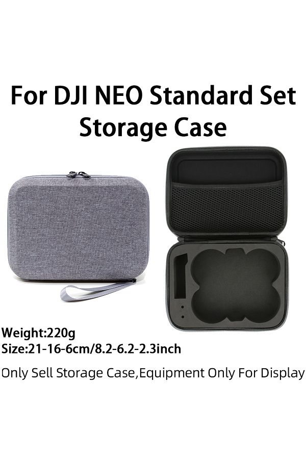 ERIKOLE-Grey New For Dji Neo Carrying Case: Lightweight, Protective Handbag With Secure Compartments For Bat 1