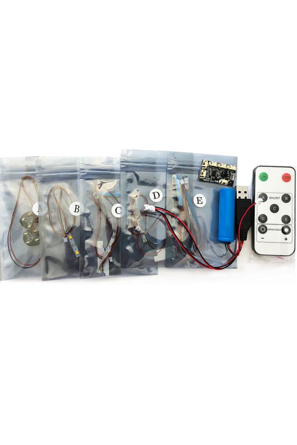 Choice-RC led light Led Light For 42096 20097 Technical Car Building Blocks City RSR Race Vehicle Bricks DI 1