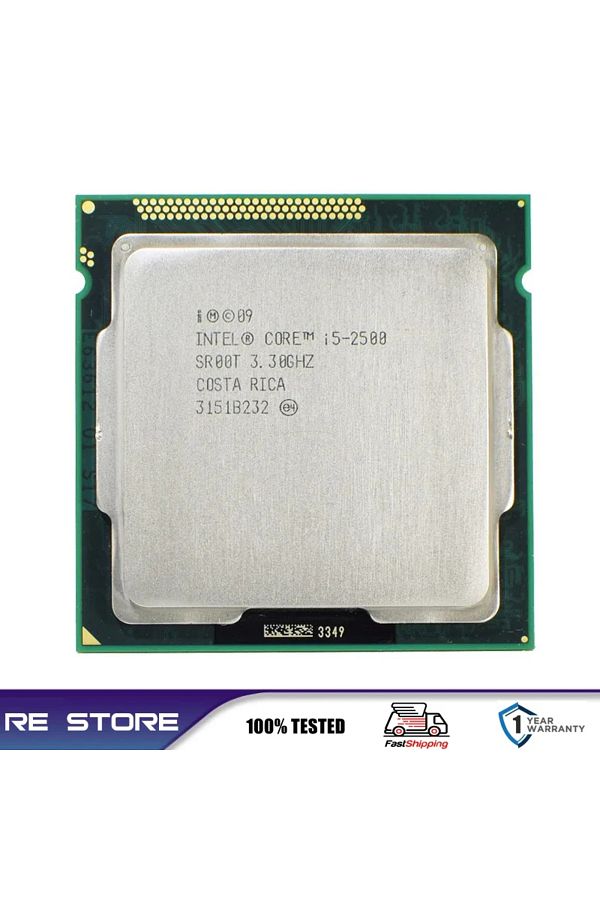 Intel-Intel Core i5 2500 3.3GHz Quad-Core LGA 1155 cpu processor 1