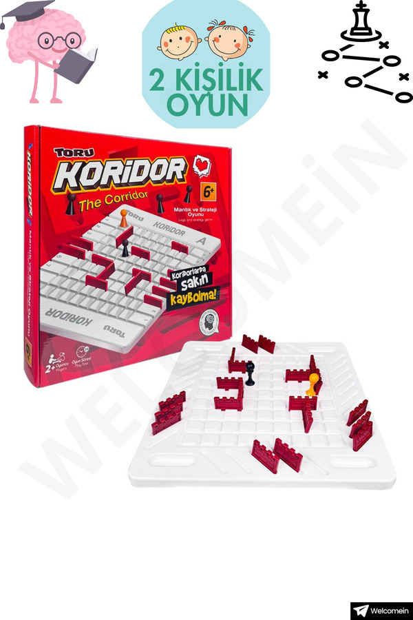 welcomein-Aisle Logic and Strategy Game Obstacle Barricade Maze Brain and Mind Game 2 Player Games Educational 1