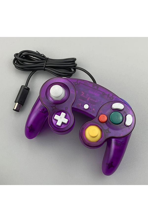 Choice-Transparent Purple For Ngc Controller Wired Handheld Joystick For Nintend For Gamecube Gamepads Game 1