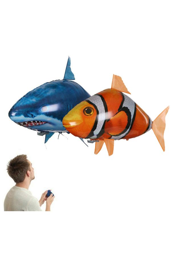 Swimming shark balloon clearance