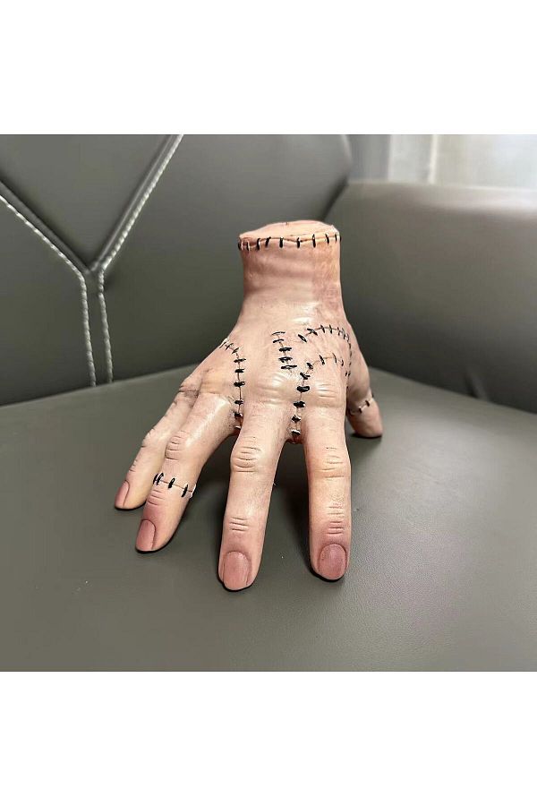 Choice-Wednesday Addams Thing Hand Halloween Party Horror Figurine Addams Family Cosplay Home Decor Cost... 1