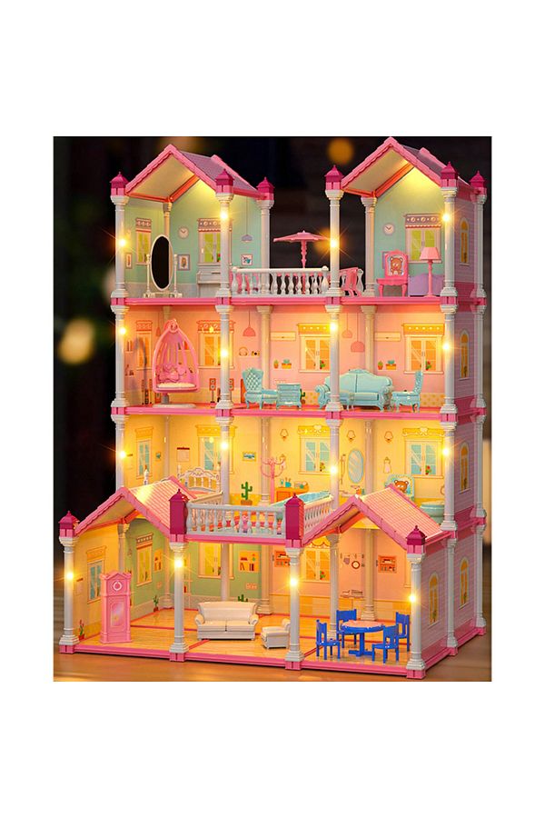 Choice Doll House Barbie DreamHouse Doll House Playset Fully Furnished Fashion Dollhouse Luxury Doll. Trendyol