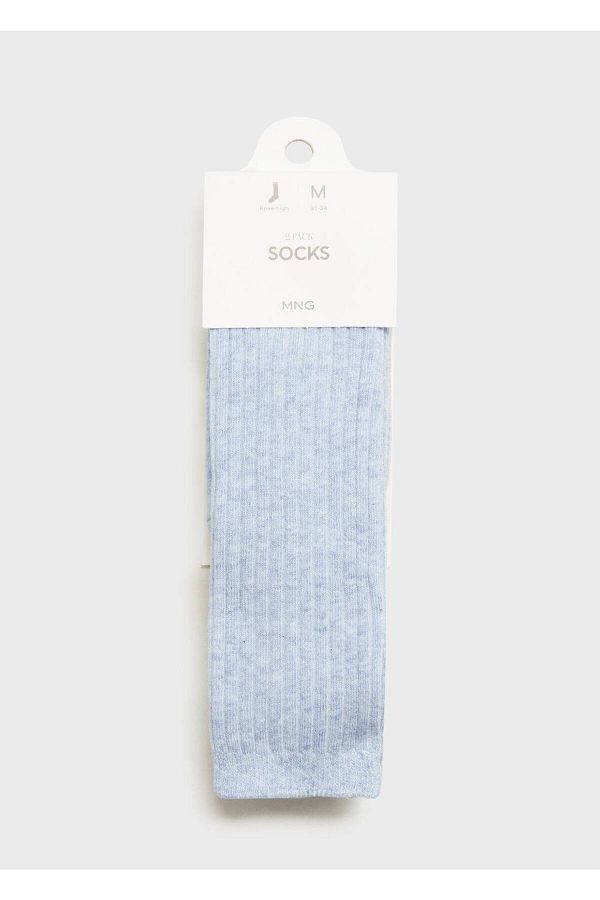 MANGO Kids-2er-Pack Stricksocken mit Gummi 1