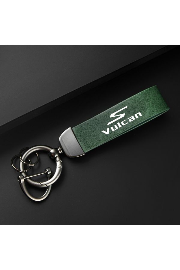 Choice For KAWASAKI Vulcan S VN650 2015 2024 High Grade leather Motorcycle Keychain Holder Keyring Trendyol