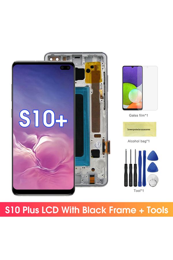 Choice-tft S10+ Screen Replacement, for Samsung Galaxy S10 Plus G975F Lcd Display Digital Touch Screen w... 1
