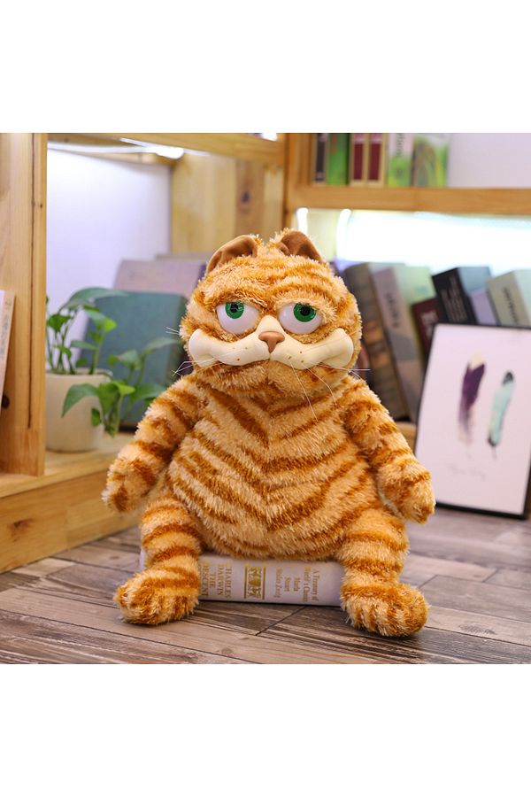 Choice Ugly Fat Orange Cat Plush Toy Stuffed Animals Plushies Lifelike Tabby Cat Kitty Toy Soft Cat Doll. Trendyol
