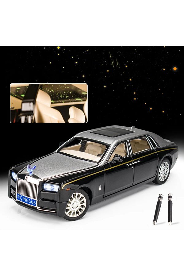 Maisto 1 24 Rolls Royce Phantom Alloy Luxy Car Model Diecast Metal Toy Vehicles Car Model With Star Top Trendyol
