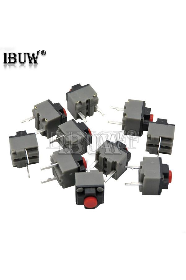 Choice-10PCS Kailh Mute Button 6*6*7.3 Silent Switch Wireless Mouse Wired Mouse Button Micro Switch 6X6X... 1