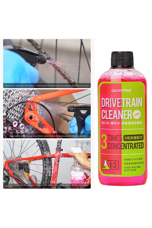 Bike chain cleaning solution sales