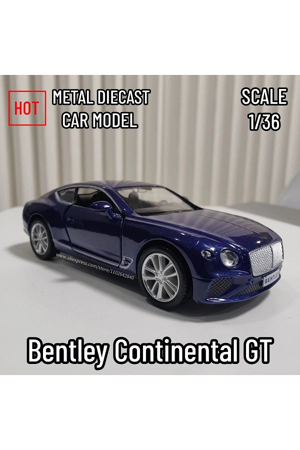 Choice Bentley Continental GT Replica 1 36 Scale Car Model Metal Diecast Vehicle Miniature Art Figure Ho. Trendyol