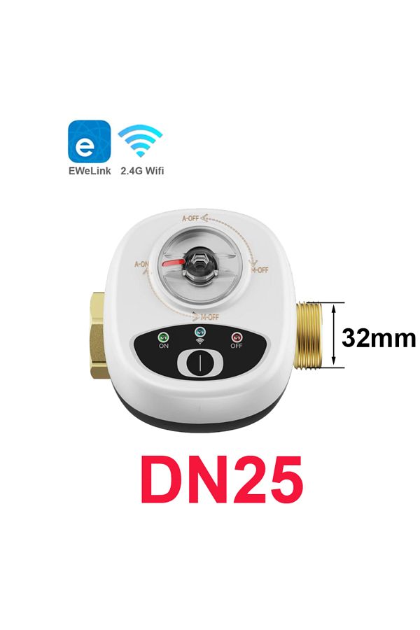 Choice-Smart WiFi Water Valve Intelligent Controller DN15/DN20/DN25 Pipe EweLink APP Control Timer Irrig... 1