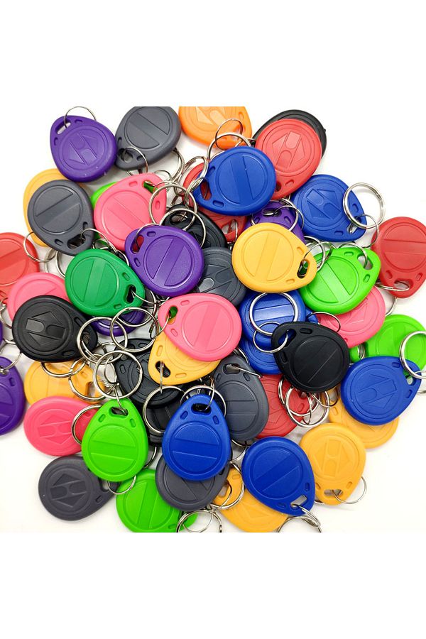 Choice-Mixed Colours 50pcs T5577 Rewritable 125khz Rfid Key Fob Em4305 Copy Writable Rewrite Duplicate Rfid 1