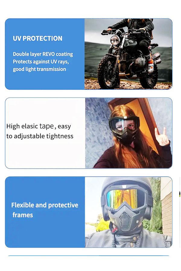Choice Outdoor Cycling Mask Street Face Mask Motorcycle Goggles Air Soft Mask Open Face Motorcycle Helme. Trendyol
