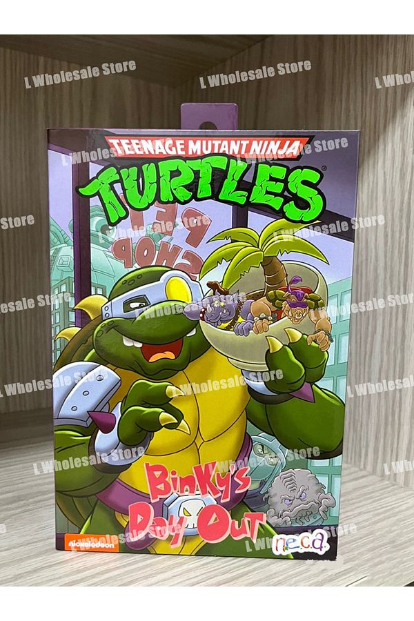 Choice Neca Teenage Mutant Ninja Turtles SHF Binky s Day Out Ultimate Slash Donatello Leonardo Da Vinci Trendyol