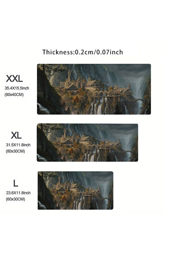 Choice-Mouse Pad M-magic The G-gathering Anime Carpe Large PC Gamer Computer Mausepad Varmilo Keyboard G... 1