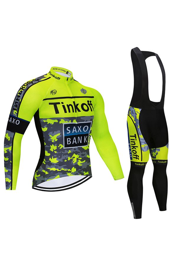 Tinkoff cycling jersey top