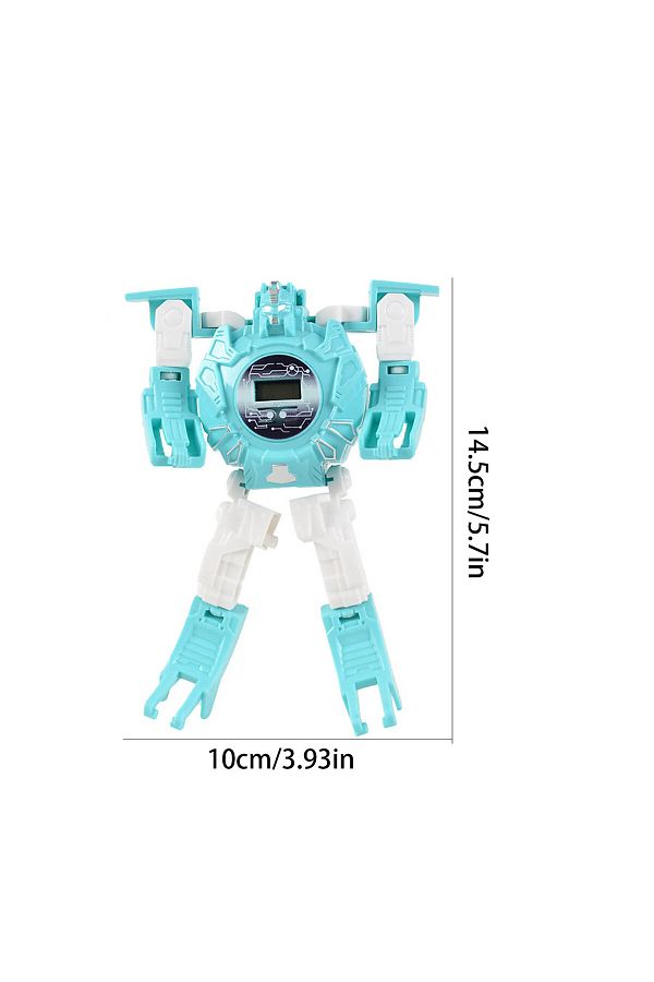 Choice Children s Puzzle New Unique Watch Transformation Cartoon Robot Electronic Watch Toy Multi functi. Trendyol
