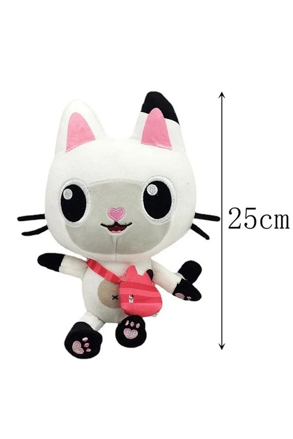 Choice 25cm 8Pcs Kawaii Gabby doll house plush toy cartoon stuffed animal mermaid cat mermaid plush doll. Trendyol