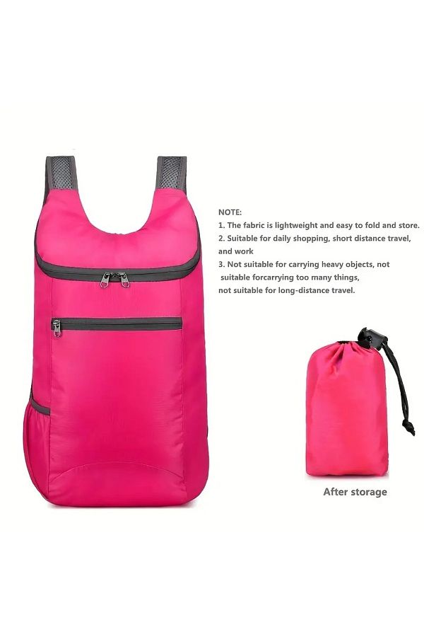 North 1Pc Lightweight Waterproof Sports Backpack Foldable and Multifunctional Storage Bag Trendyol