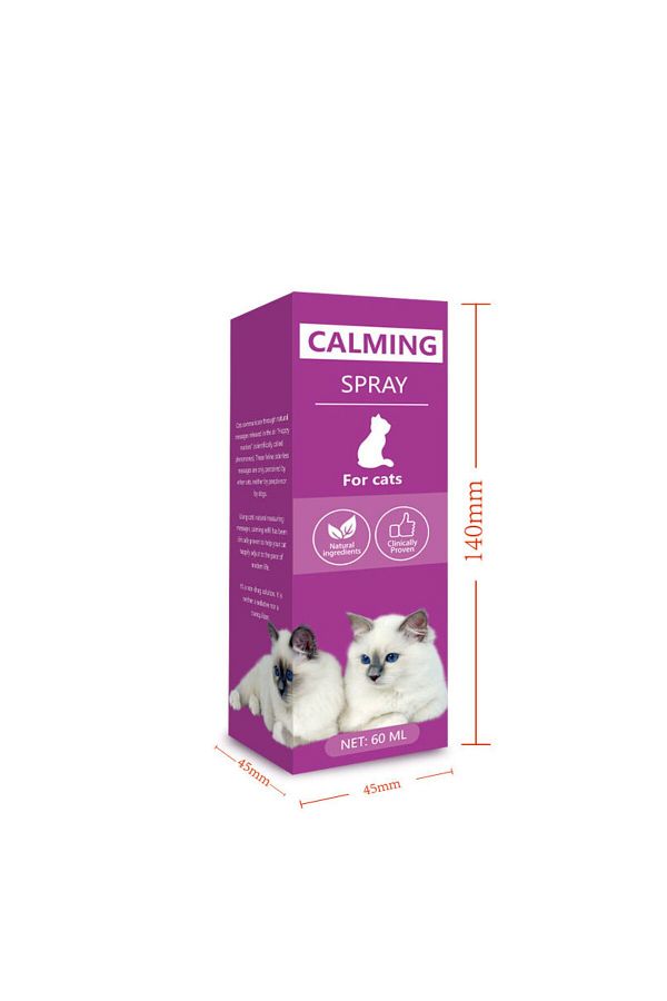 Choice 60ml calming spray Feline anti stress pheromone emotional soothing spray Health Cleaning Supplies. Trendyol