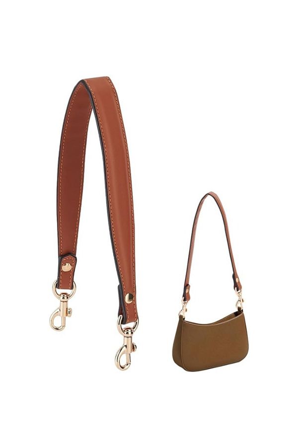 Choice Brown Genuine Leather Handle Purses Strap 50cm 20 Inch Purse Straps Replacement Shoulder Bag Str. Trendyol