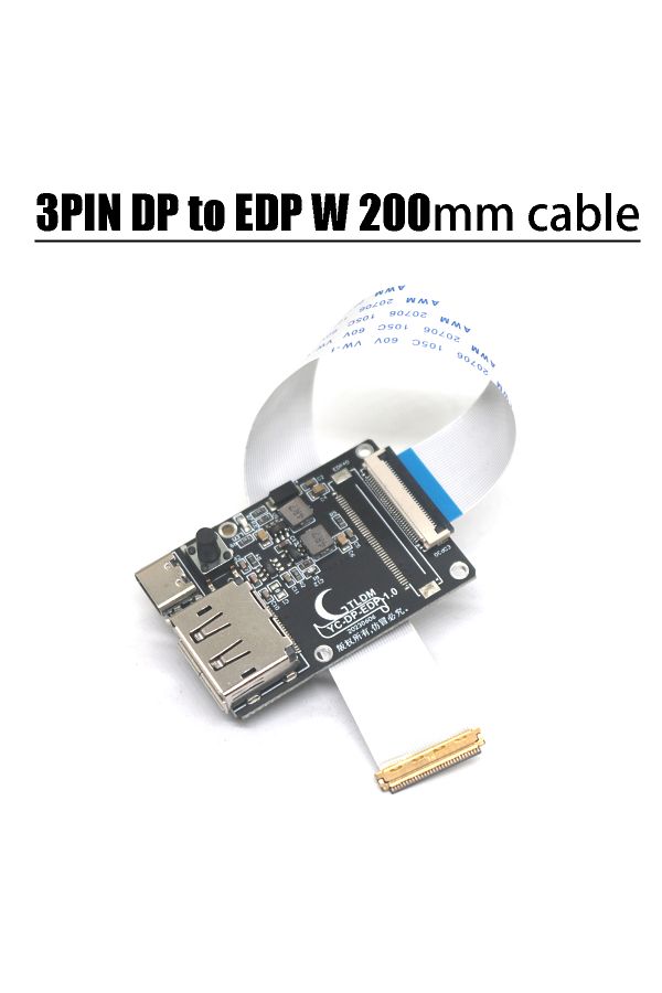 Choice-Dp To Edp 30pin 30pin 40pin Dp To Edp Driver Board Typec Edp Signal Adapter Board Edp Cable 4k 8k 12 1