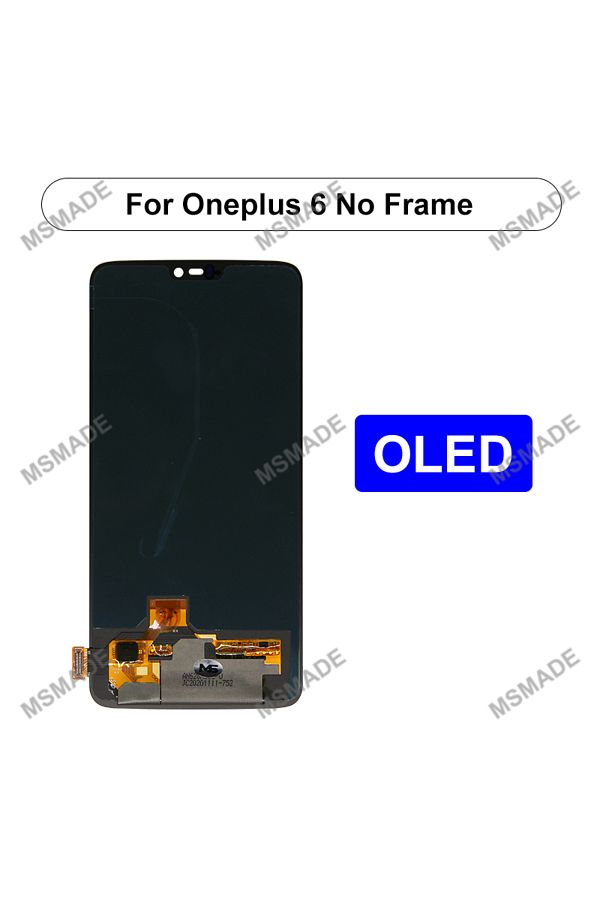 MSMADE-Oled No Frame 6.28" Super Amoled For Oneplus 6 Lcd Touch Screen Digitizer Display Replacement Assemb 1