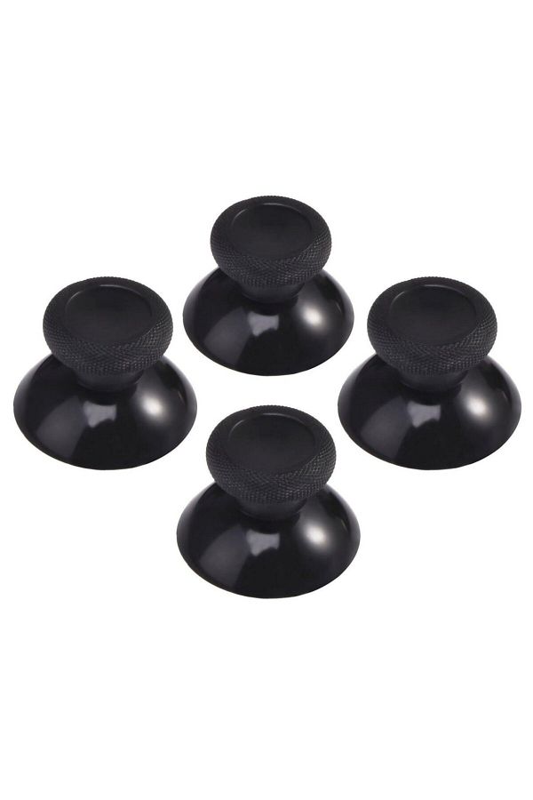hopeboth-20pcs Black 10-100pcs Replacement Analog Thumbstick Thumb Stick For xbox one Controller Black Silico 1