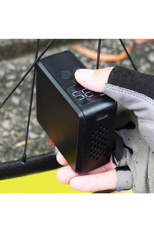 Small electric air pump for bike tires online