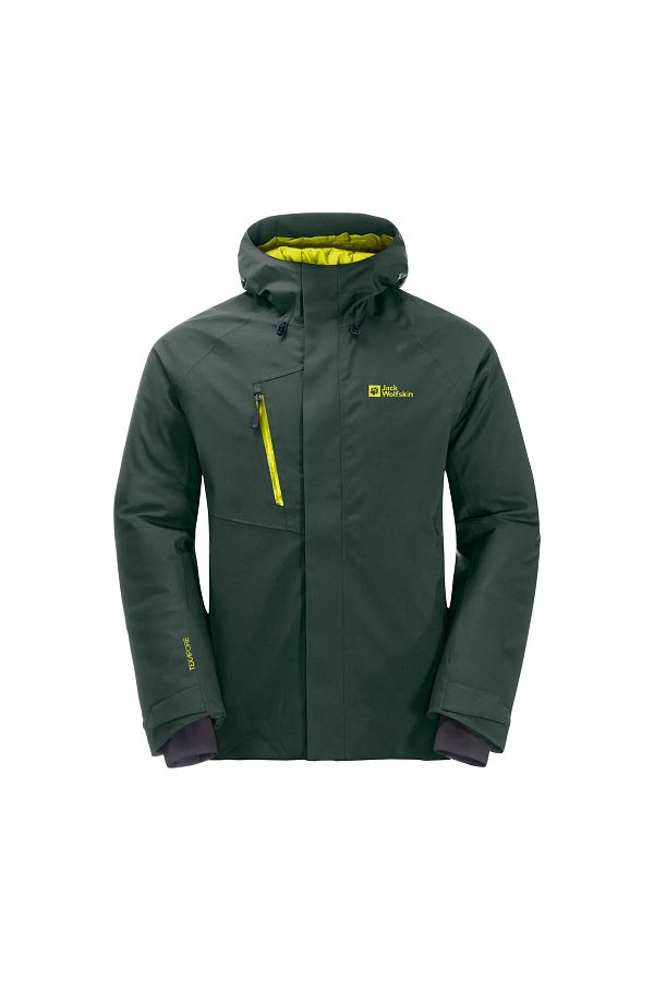 Jack Wolfskin Men s Green Troposphere Ins Coat 1115321 T0138 Trendyol