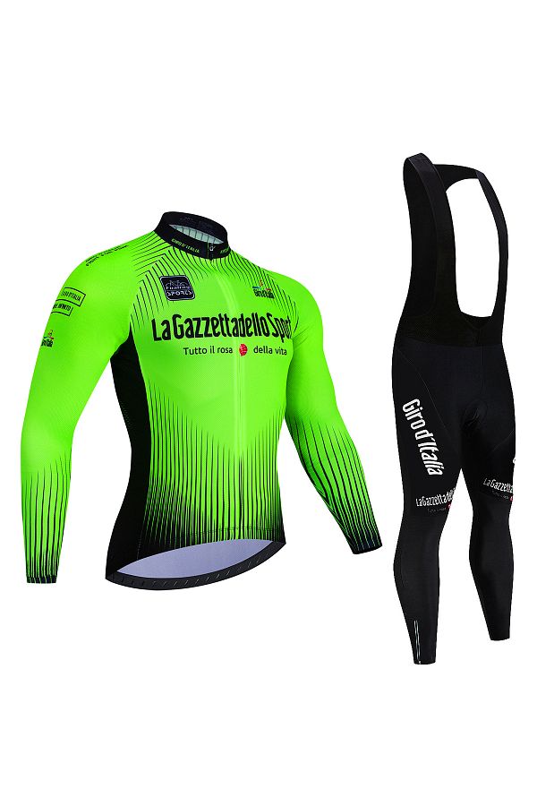 Choice Tour De Giro D ITALIA Cycling Jersey Set Riding Long Sleeves Cycling Bib Set Bicycle Clothing Spr. Trendyol