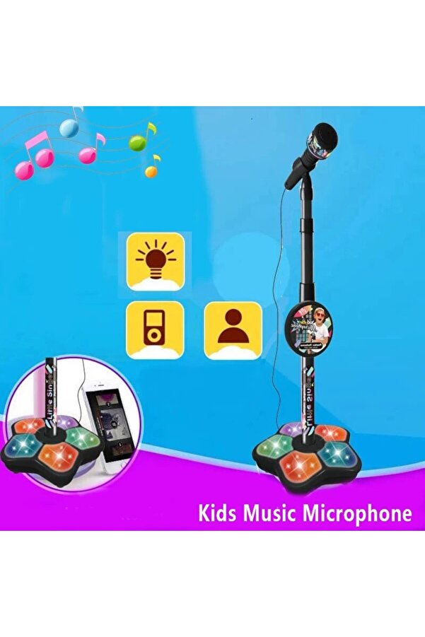 microphone with stand for kids