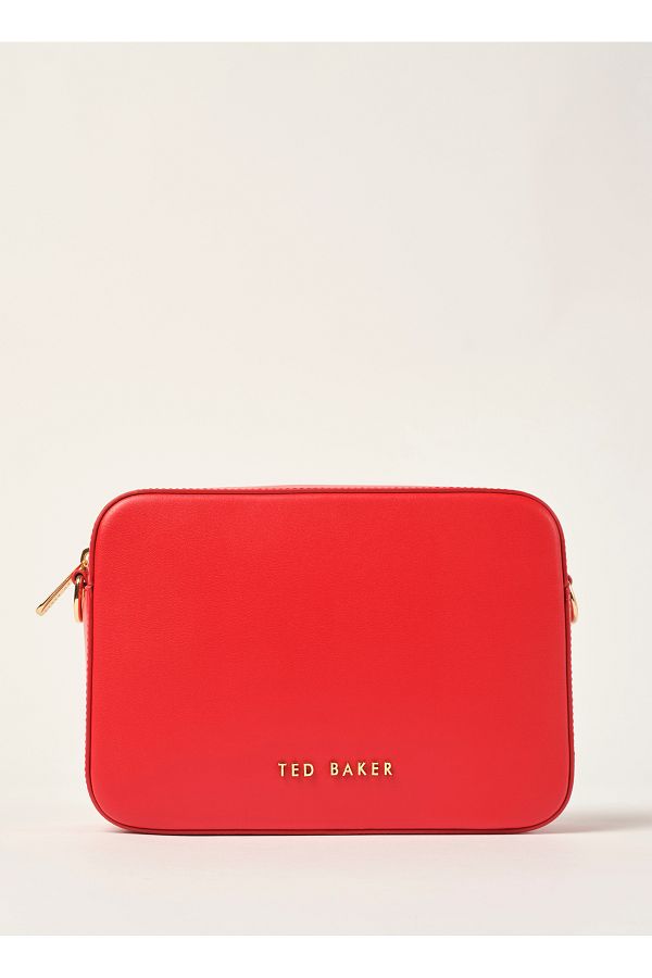 Ted Baker Red flat skin camera crossbody bag 240407 Trendyol