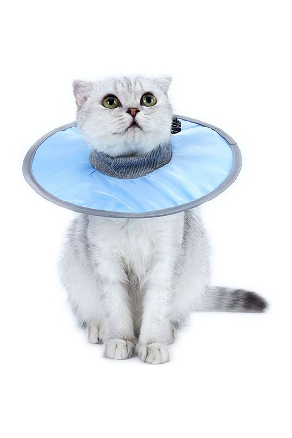 Choice Waterproof Cat Recovery Collar Adjustable Pet Cone Collar Protective Cat Neck Cones to Stop Lic. Trendyol