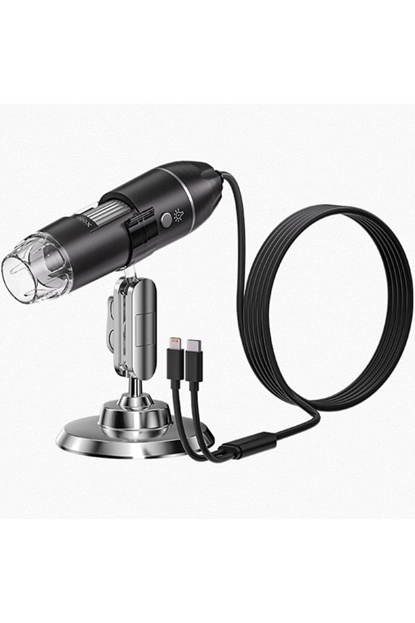 Choice-1600X 3-in-1 High-definition Digital Microscope LED Portable Dustproof Smart Connect for Android ... 1