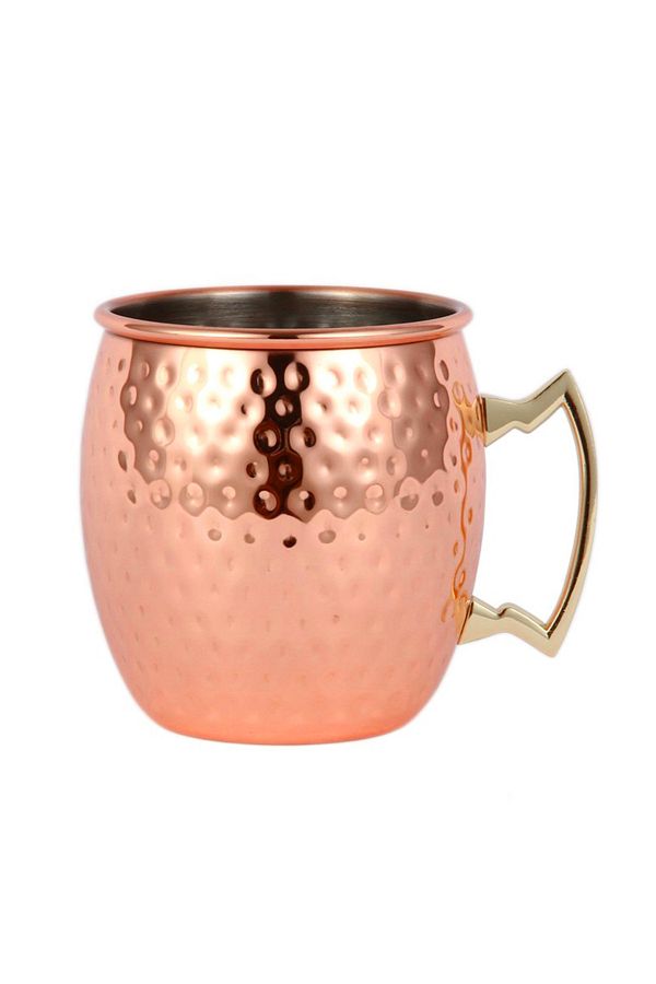 Choice-10x8cm Beer Cup Moscow Mule Copper Mugs Metal Beer Cup Stainless Steel Copper Goblet Cocktai Wine Co 1