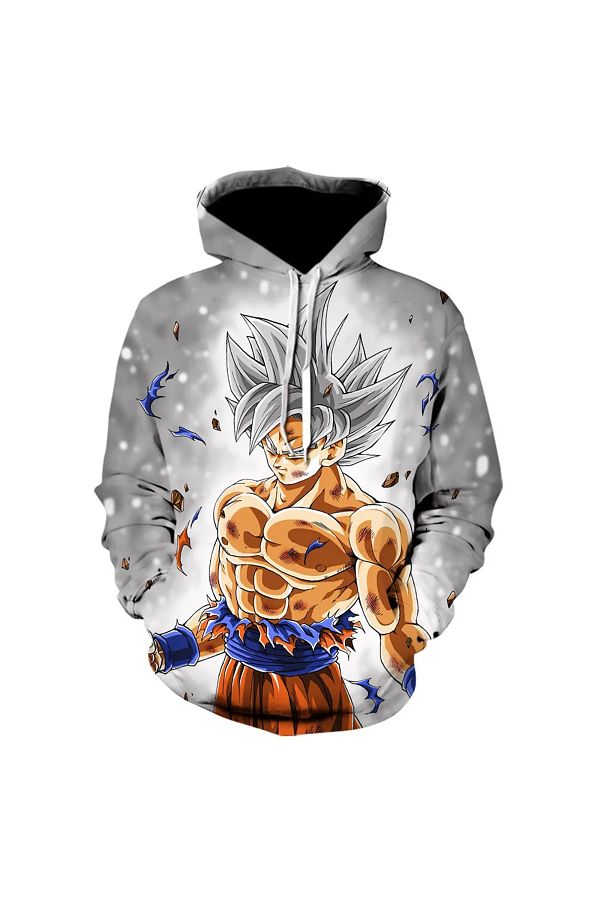 Youth loose digital print pullover hoodie hot sale